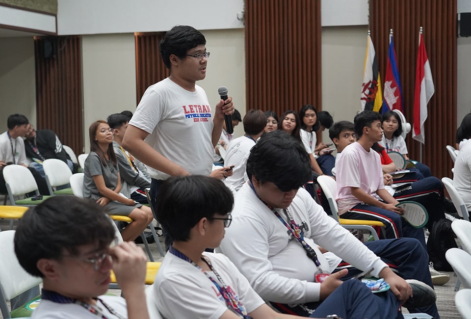 SEARCA Sowing Seeds sparks interest in agri career among 175 Letran Calamba SHS students