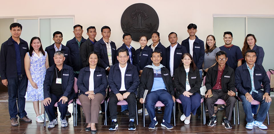 The participants and facilitators during the culminating activity held at SEARCA Residence Hotel