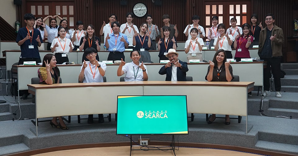 SEARCA hosts Tokyo NODAI students for agribiz initiatives briefing