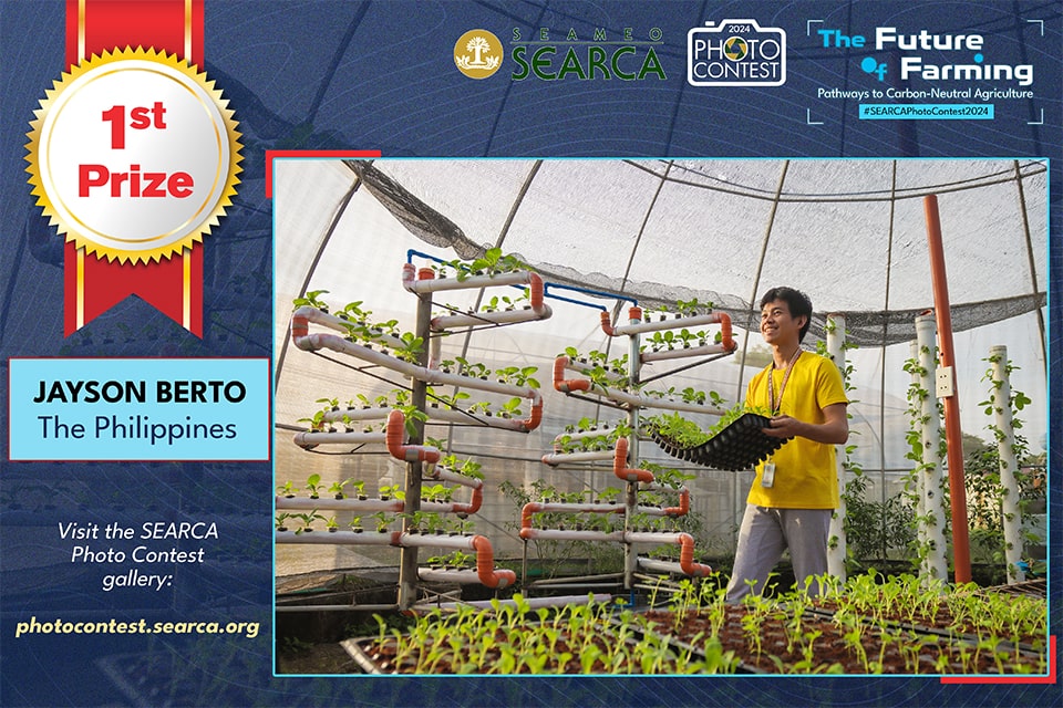 SEARCA Photo Contest winners showcase green future for farming