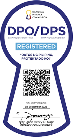 Seal - Certificate of Registration - National Privacy Commission, Philippines