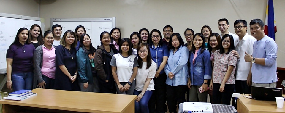 The IKM Program team and learners with the staff of NFRDI during the study tour to KM institutions.