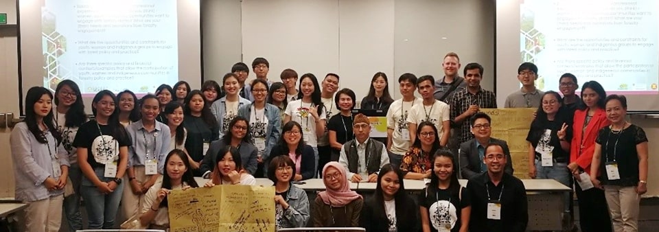 Group photo of participants who attended Session 5: Youth and Gender Inclusion in Forestry