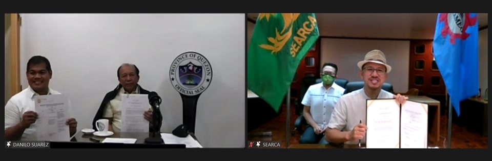 SEARCA and the Provincial Government of Quezon Ink Agreements for Scaling Agricultural and Rural Development Model