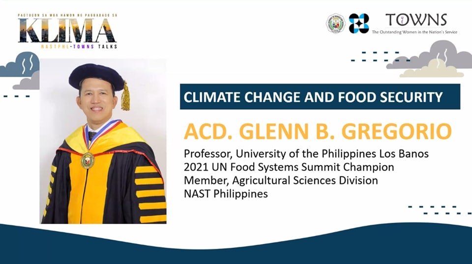 Enabler of interdisciplinarity in agri tackles link between food security and climate change in NAST webinar