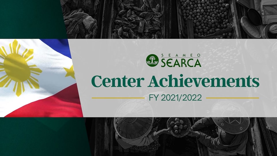 SEARCA’s Achievement Report for FY 2021/2022.