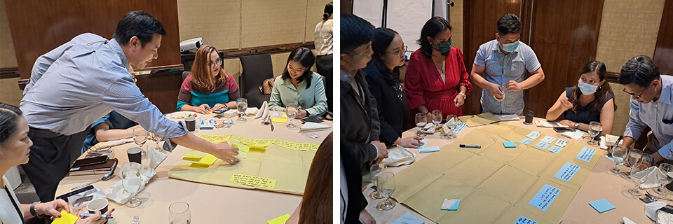 The participants during the workshop session