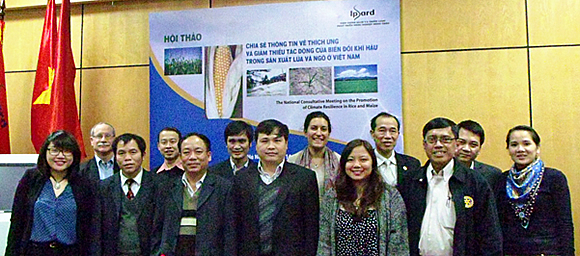 The participants of the Vietnam 1st National Consultative Meeting, held last 11 March 2014 at IPSARD Office in Hanoi, Vietnam