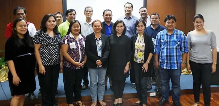 The participants of the Project Review Meeting