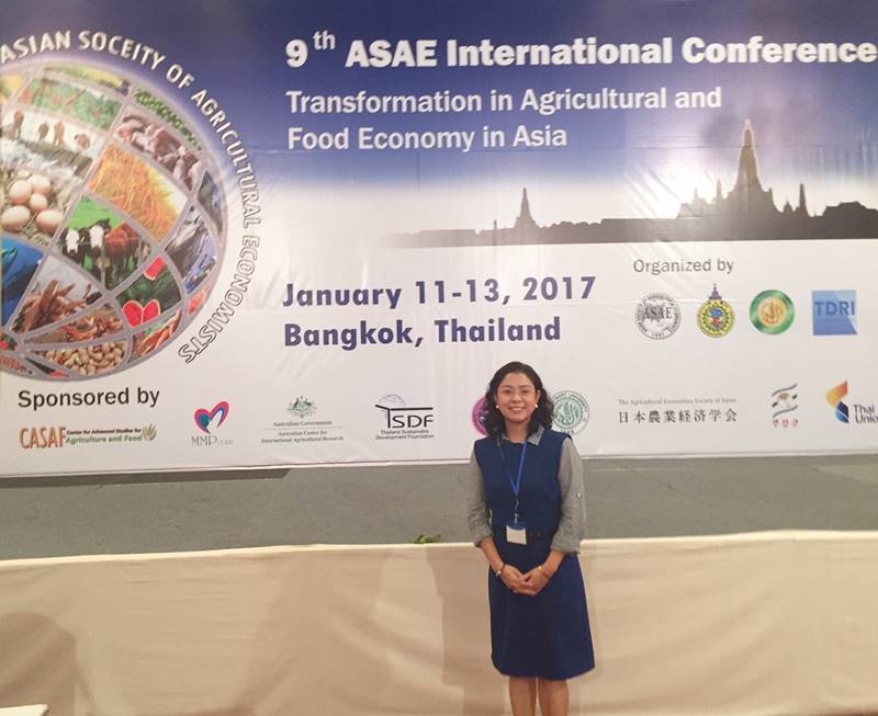 Dr. Majah-Leah V.  Ravago participates at the 9th ASAE International Conference.