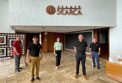 DEBESMSCAT campus director visits SEARCA