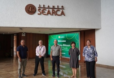 IRRI Tech Transfer Head visits SEARCA