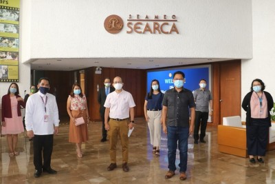 CBSUA explores cooperation on faculty development with SEARCA, UPLB